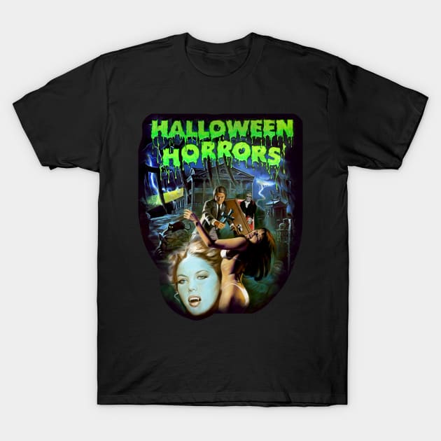 Halloween vampire T-Shirt by Trazzo